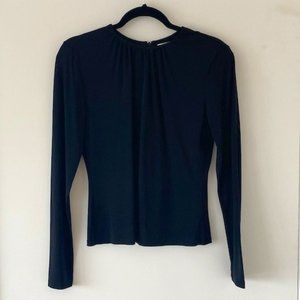 High Neck Babaton Shirt